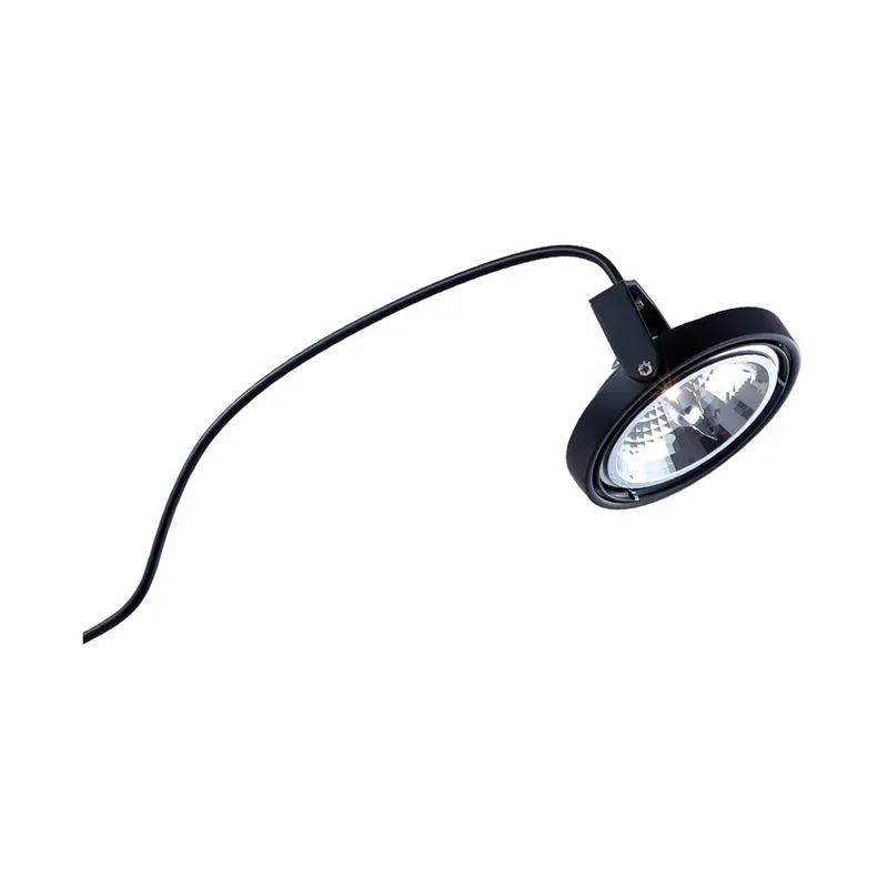 Series 153 50 watt 2.75 inch Black Arclight Wall Light, Clamp Mount