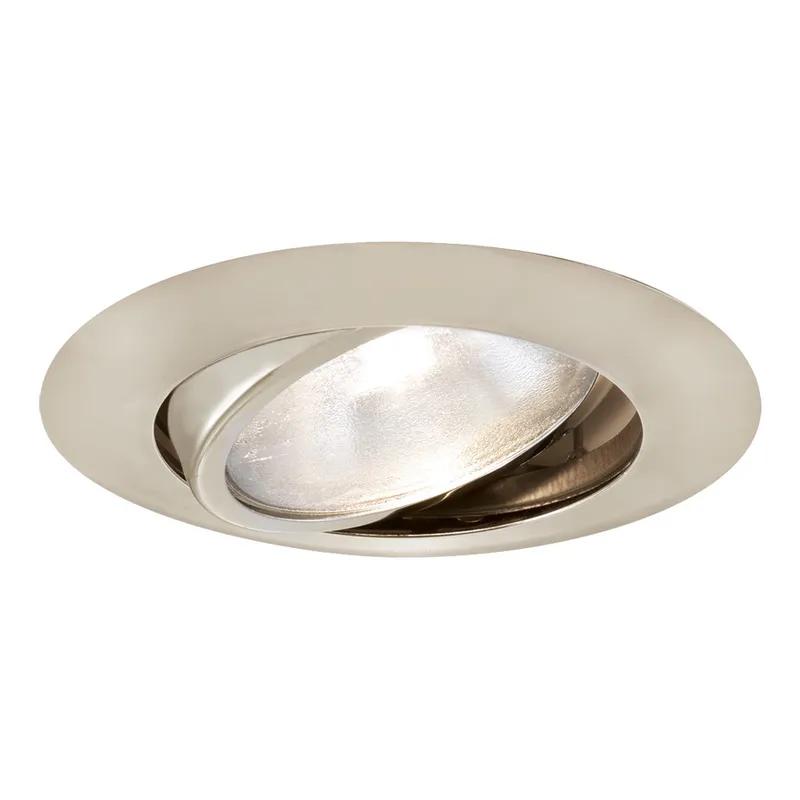 Signature Satin Chrome Recessed Lighting Trim