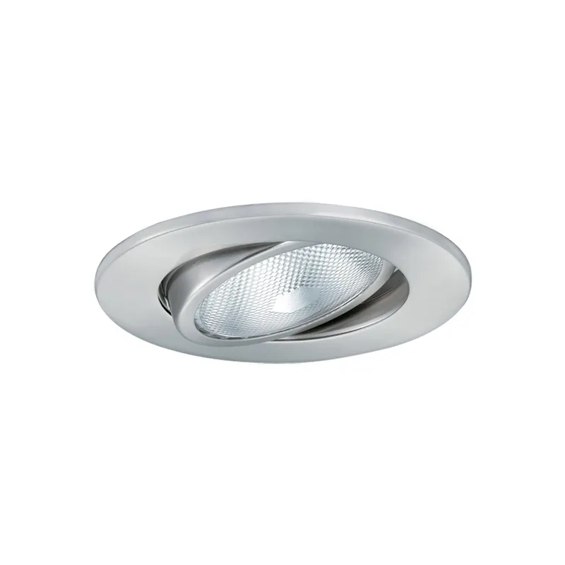 Signature Satin Chrome Recessed Lighting Trim