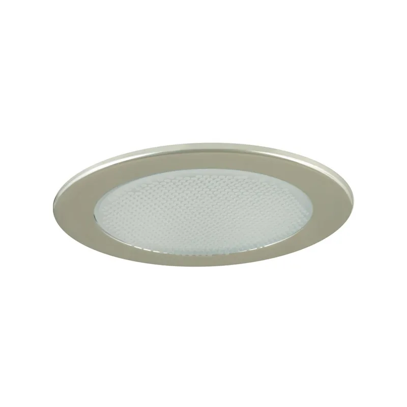 Signature Satin Chrome Recessed Lighting Trim