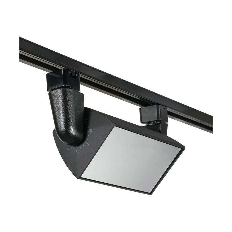 H-Type 1 Light 120V Black Track Head Ceiling Light