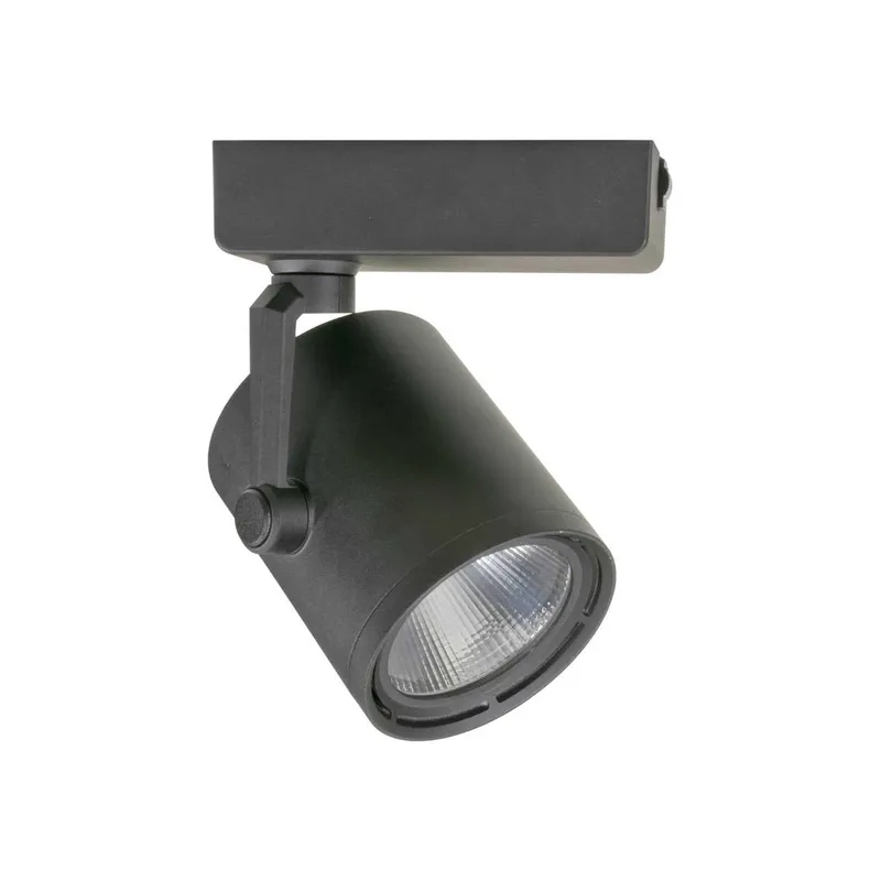 H-Type 1 Light 120V Black Track Head Ceiling Light