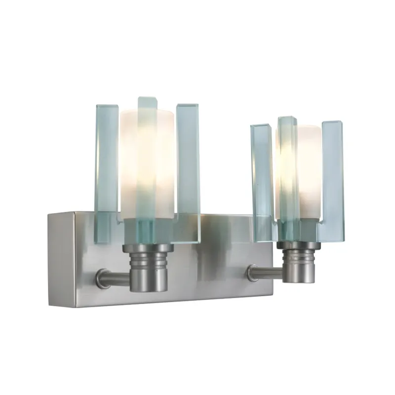 Akina 2 Light 8.75 inch Satin Nickel Wall Sconce Wall Light