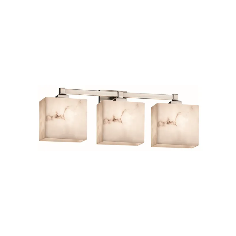 LumenAria LED 23.5 inch Brushed Nickel Bath Bar Wall Light in 2100 Lm LED, Rectangle, Rectangle