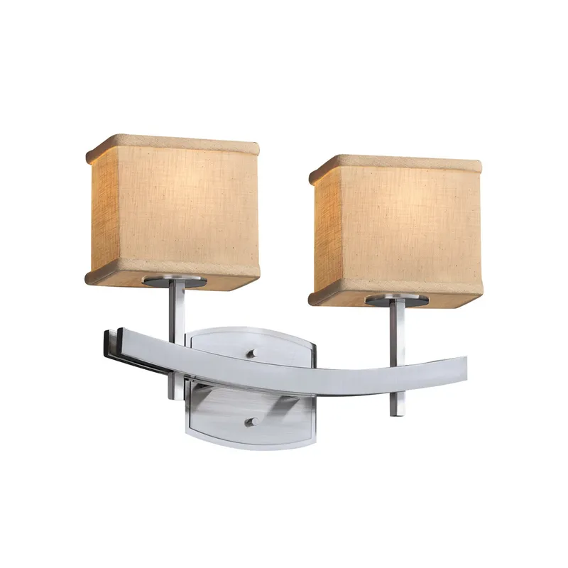 Textile LED 16 inch Polished Chrome Bath Bar Wall Light