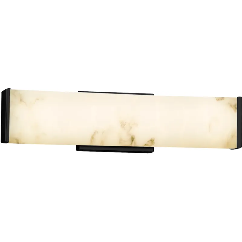 Lumenaria 18.5 inch Matte Black Vanity Light Wall Light
