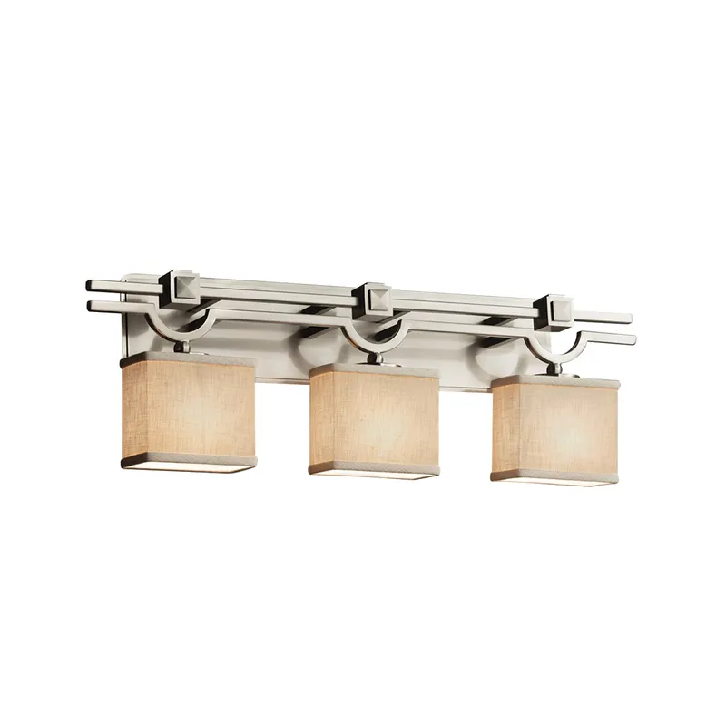 Textile LED 29 inch Dark Bronze Bath Bar Wall Light