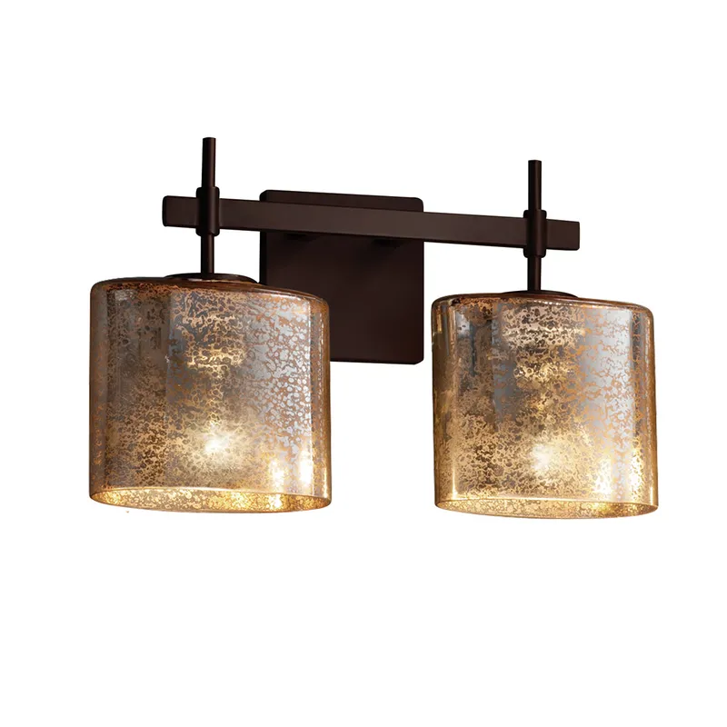 Fusion LED 15.5 inch Dark Bronze Vanity Light Wall Light in 1400 Lm LED, Oval, Mercury Fusion