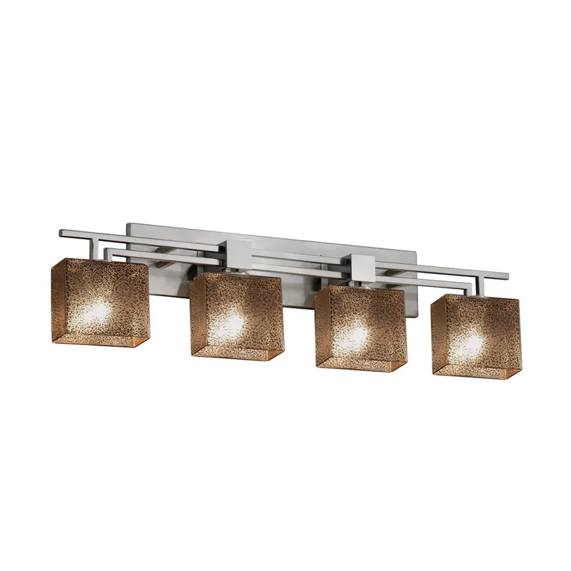 Fusion LED 36 inch Brushed Nickel Vanity Light Wall Light in 2800 Lm LED, Rectangle, Mercury Fusion