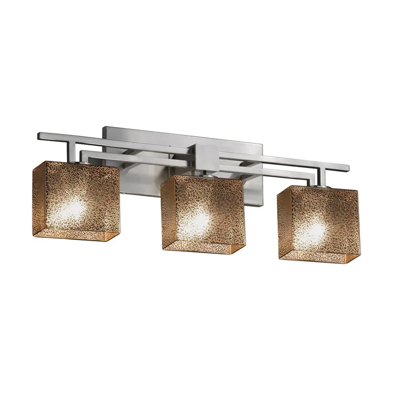 Fusion LED 26 inch Brushed Nickel Vanity Light Wall Light in 2100 Lm LED, Rectangle, Mercury Fusion