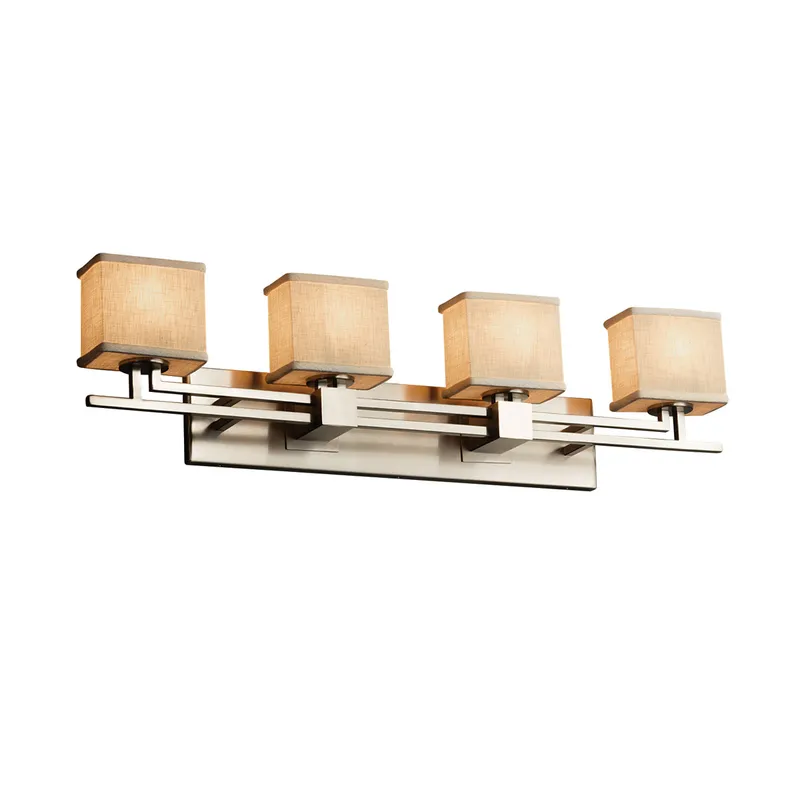 Textile LED 36 inch Dark Bronze Bath Bar Wall Light