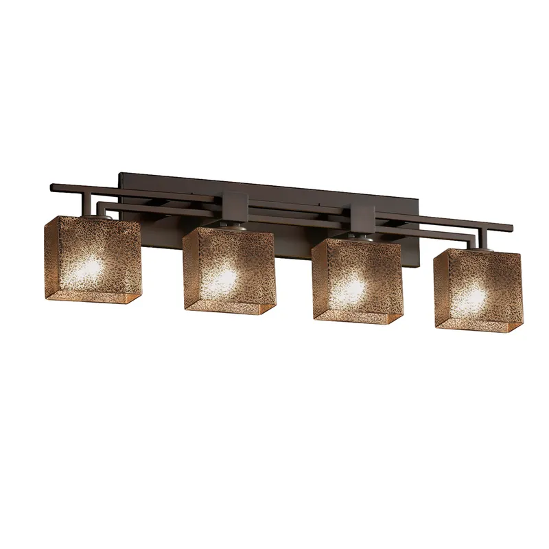 Fusion LED 36 inch Dark Bronze Vanity Light Wall Light in 2800 Lm LED, Rectangle, Mercury Fusion