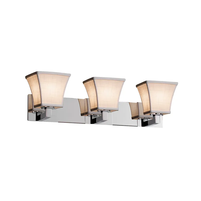 Textile LED 27 inch Matte Black Bath Bar Wall Light