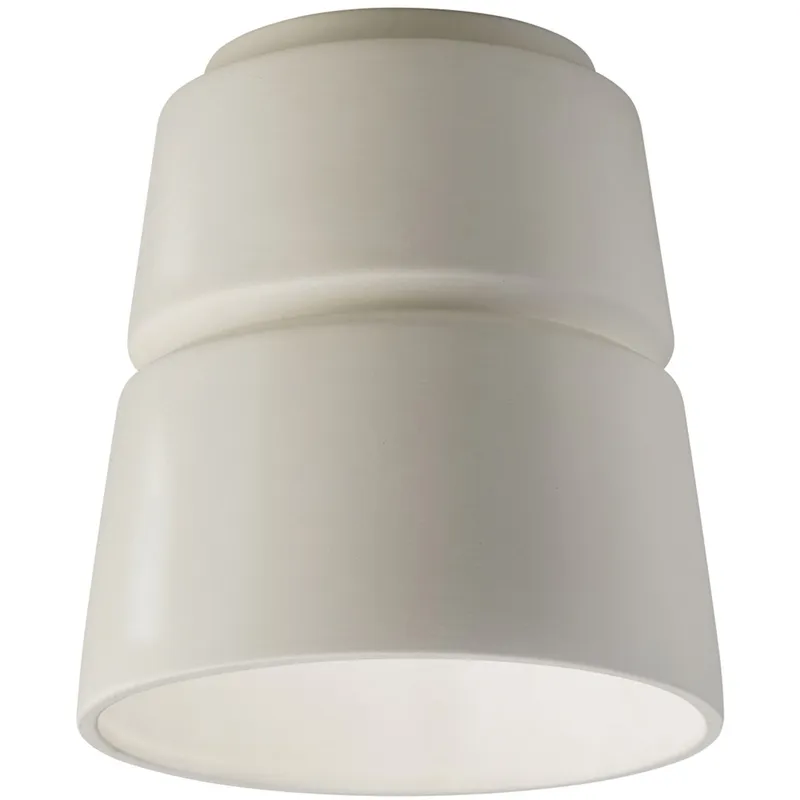 Radiance Collection LED 7.5 inch Verde Patina Flush-Mount Ceiling Light