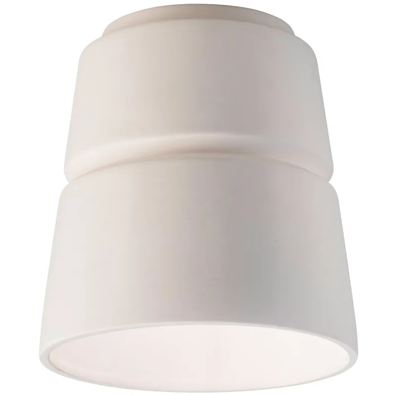 Radiance Collection LED 7.5 inch Antique Gold Flush-Mount Ceiling Light