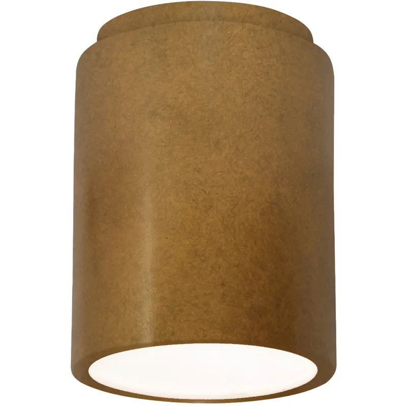 Radiance 1 Light 6.5 inch Antique Gold Flush Mount Ceiling Light in Incandescent