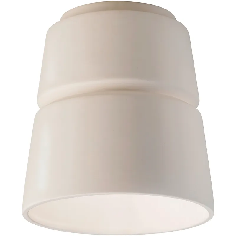 Radiance Collection 1 Light 7.5 inch Real Rust Flush-Mount Ceiling Light