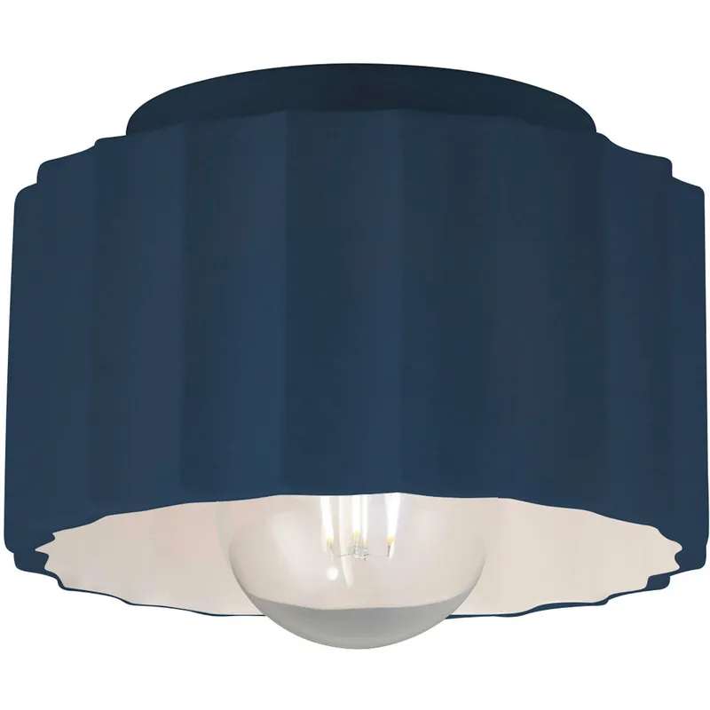 Radiance Collection 1 Light 8 inch Midnight Sky Flush-Mount Ceiling Light