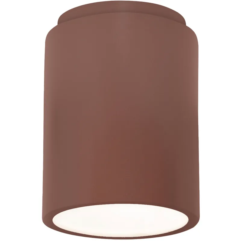 Radiance LED 6.5 inch Canyon Clay Flush Mount Ceiling Light in 1000 Lm LED