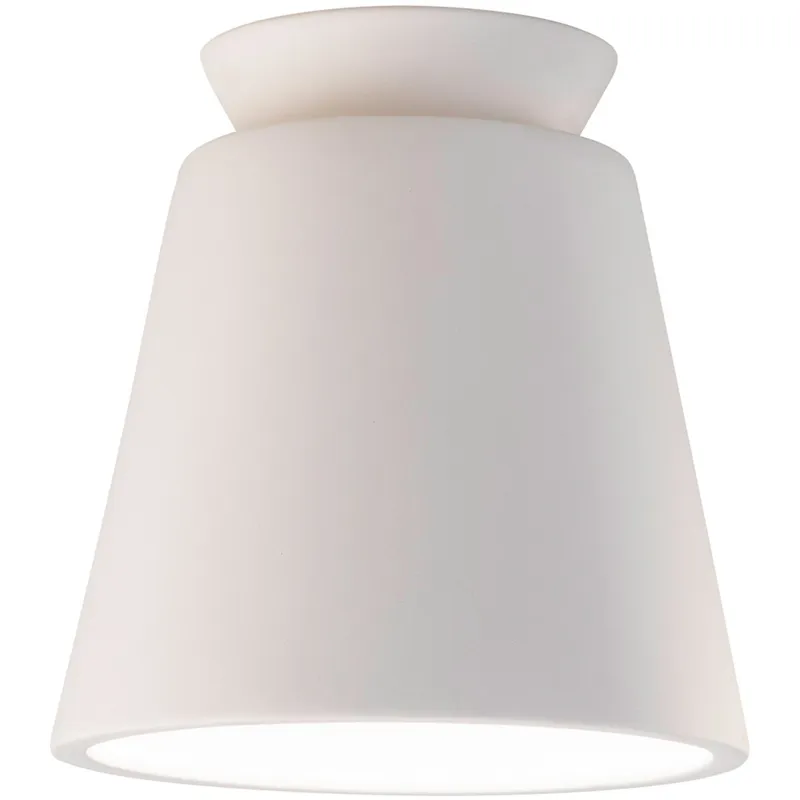 Radiance Collection LED 7.5 inch Antique Gold Flush-Mount Ceiling Light