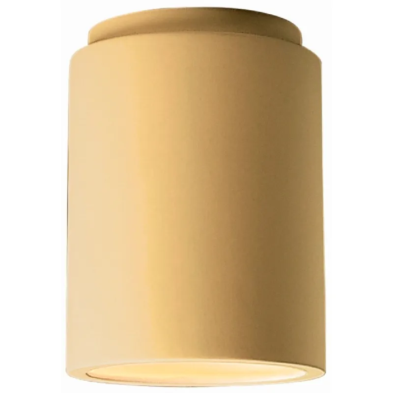 Radiance LED 6.5 inch Muted Yellow Flush Mount Ceiling Light