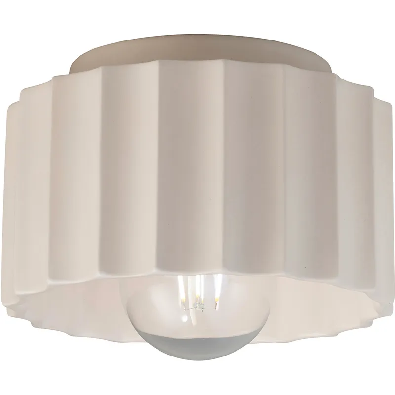 Radiance Collection 1 Light 8 inch Reflecting Pool Flush-Mount Ceiling Light