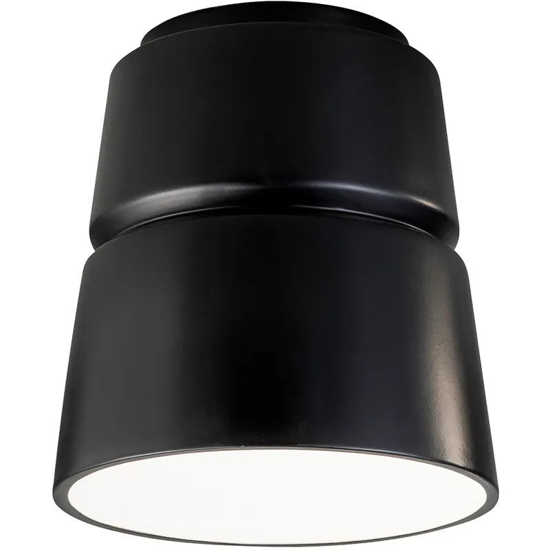 Radiance Collection 1 Light 7.5 inch Celadon Green Crackle Flush-Mount Ceiling Light