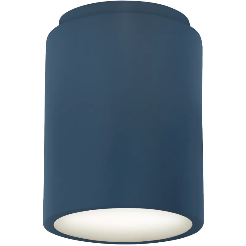 Radiance LED 6.5 inch Midnight Sky Flush Mount Ceiling Light in 1000 Lm LED, Midnight Sky/Matte White