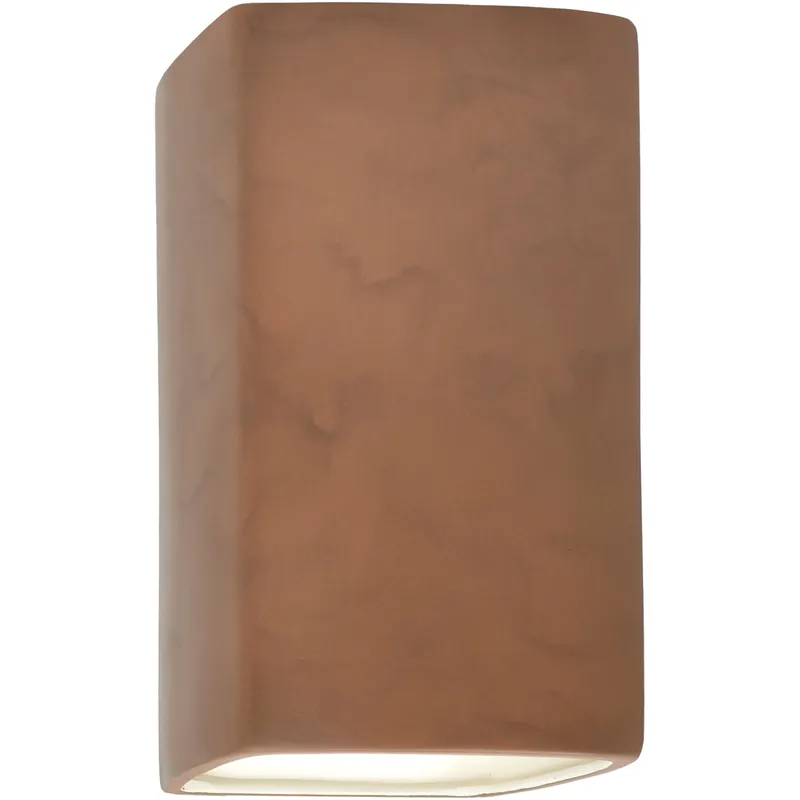 Ambiance 1 Light 9.5 inch Terra Cotta Outdoor Wall Sconce in Incandescent, Small