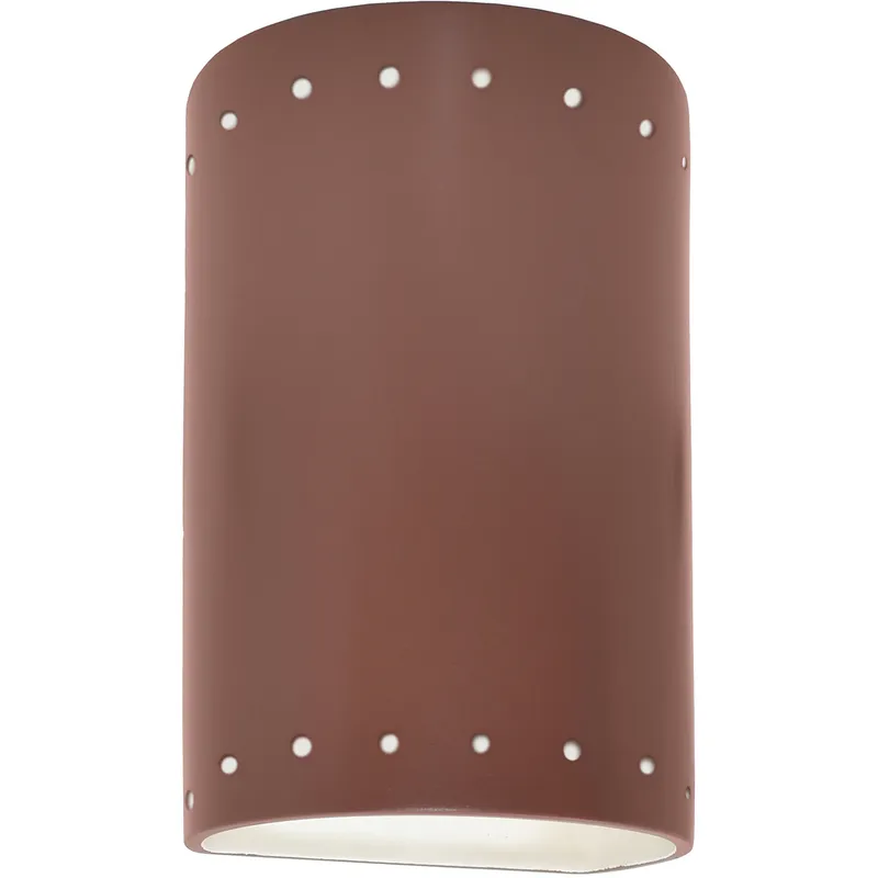 Ambiance LED 9.5 inch Canyon Clay Outdoor Wall Sconce in 1000 Lm LED