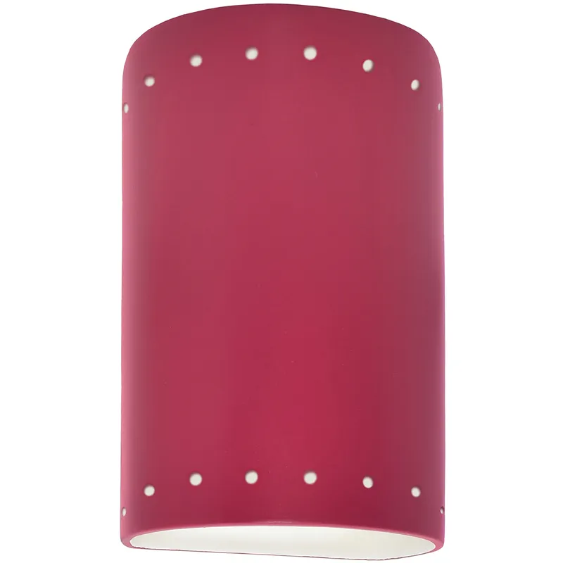 Ambiance 1 Light 9.5 inch Cerise Outdoor Wall Sconce in Incandescent, Ceriseá