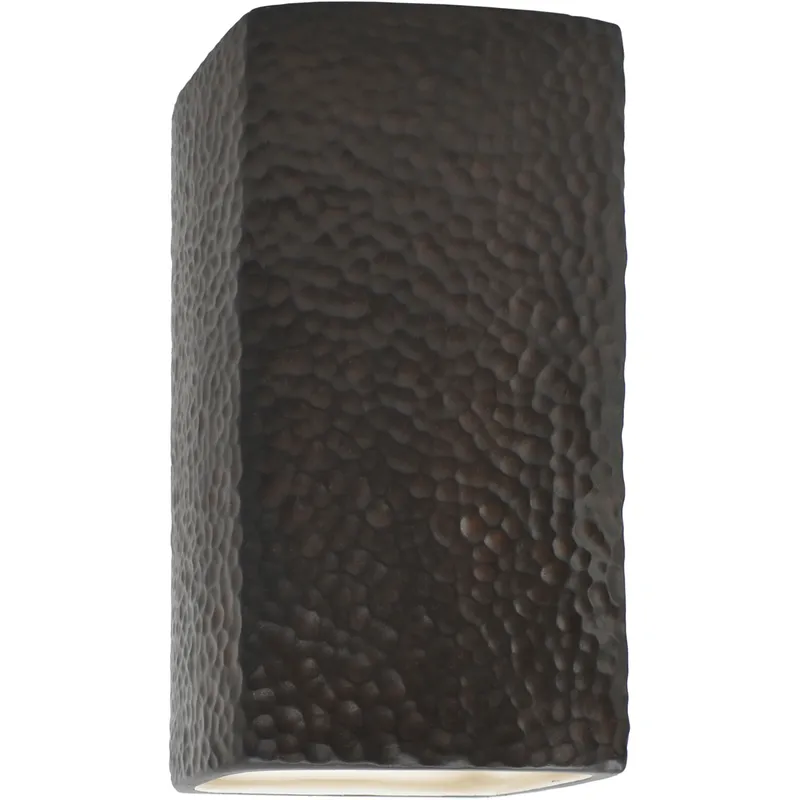 Ambiance LED 9.5 inch Rust Patina Outdoor Wall Sconce