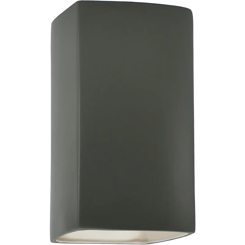 Ambiance LED 9.5 inch Pewter Green Outdoor Wall Sconce in 1000 Lm LED