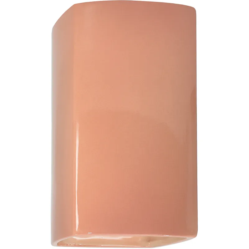 Ambiance LED 9.5 inch Gloss Blush Outdoor Wall Sconce in 1000 Lm LED