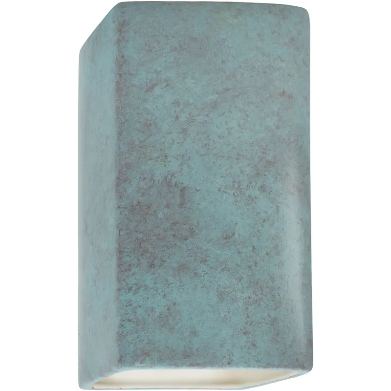 Ambiance 1 Light 9.5 inch Verde Patina Outdoor Wall Sconce in Incandescent