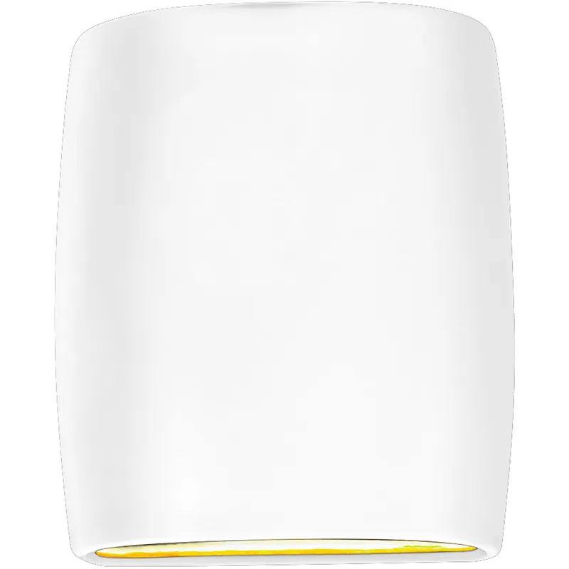 Ambiance Collection LED 10 inch Gloss White Outdoor Wall Sconce