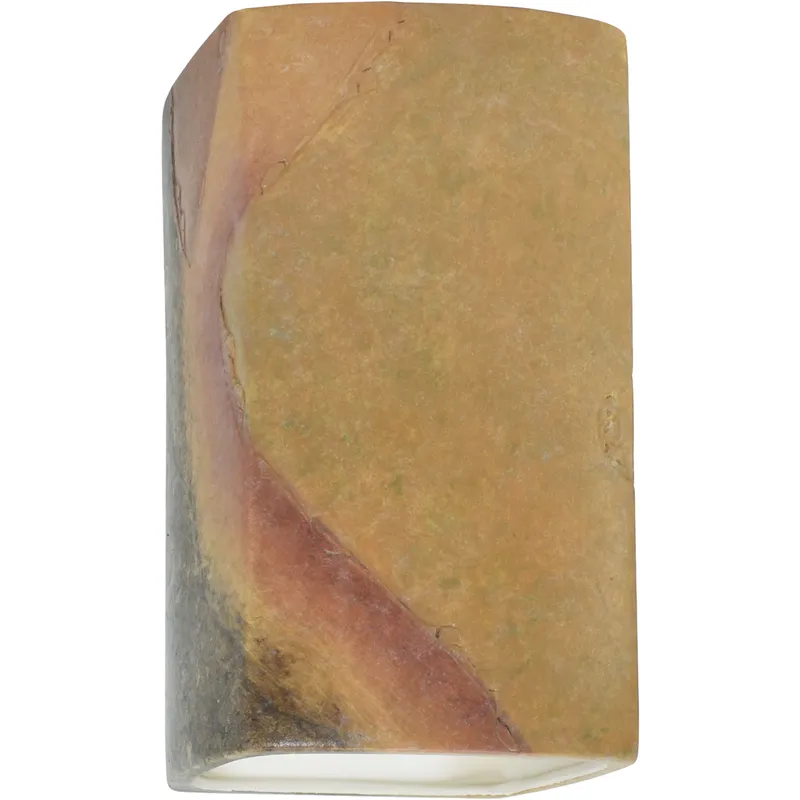 Ambiance 1 Light 9.5 inch Harvest Yellow Slate Outdoor Wall Sconce in Incandescent, Small