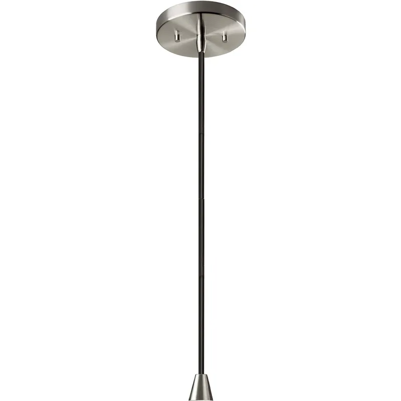 Radiance Collection 1 Light 12 inch Polished Chrome and Canyon Clay and White Pendant Ceiling Light