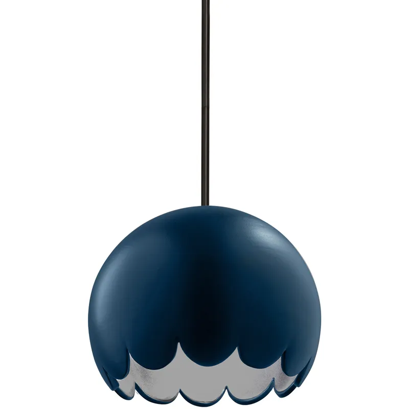 Radiance 1 Light 9 inch Midnight Sky Pendant Ceiling Light in Rigid Stem Kit, Matte Black, Incandescent