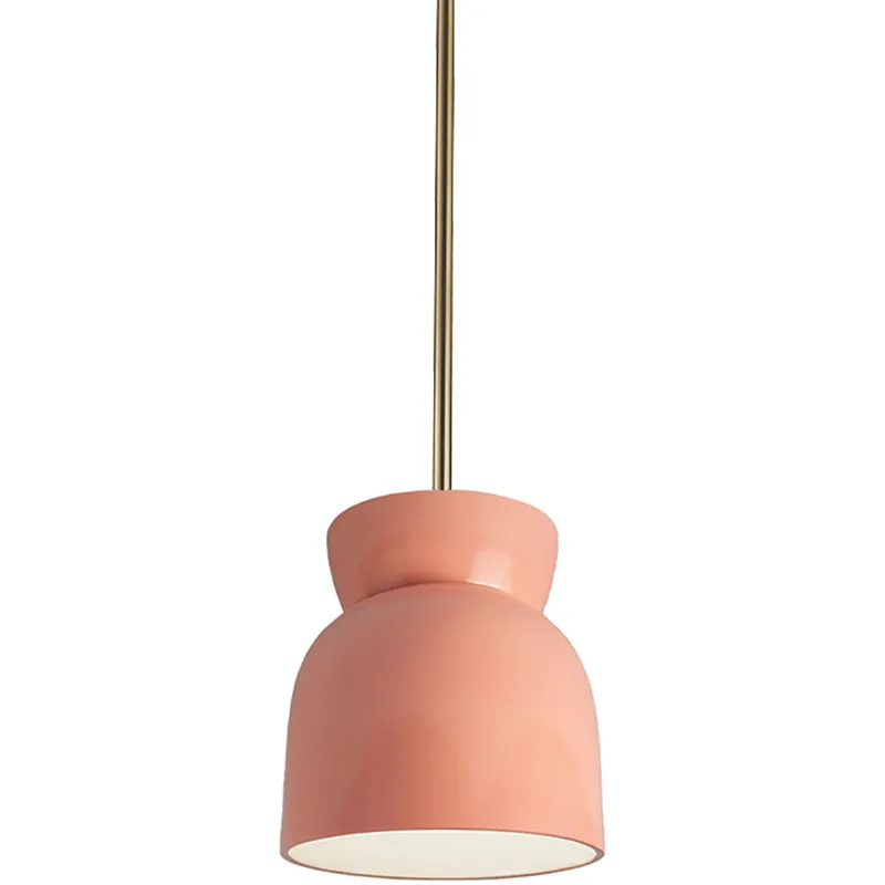 Radiance Collection 1 Light 8 inch Antique Copper Pendant Ceiling Light