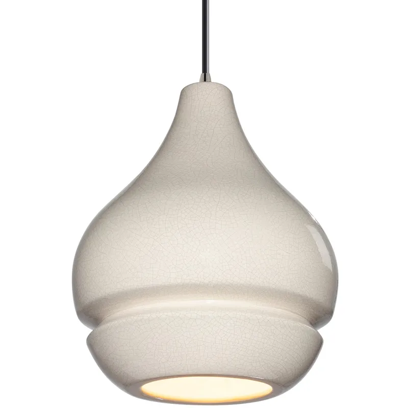 Radiance 1 Light 8 inch Dark Bronze Pendant Ceiling Light