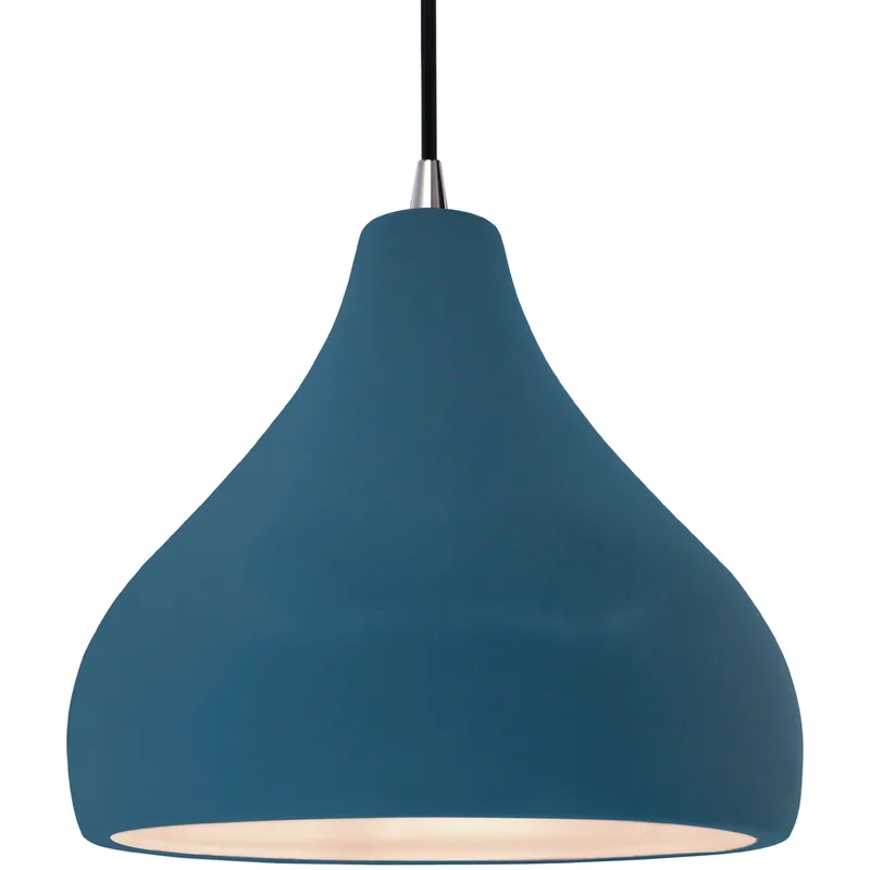 Radiance LED 13.5 inch Midnight Sky and Brushed Nickel Pendant Ceiling Light