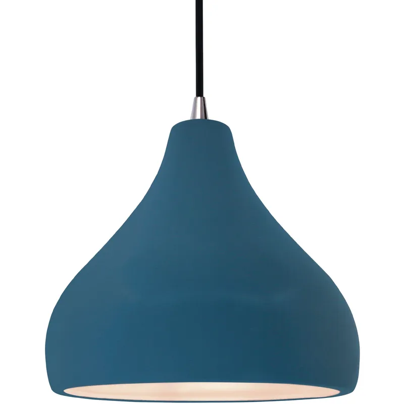 Radiance LED 11.5 inch Midnight Sky and Brushed Nickel Pendant Ceiling Light