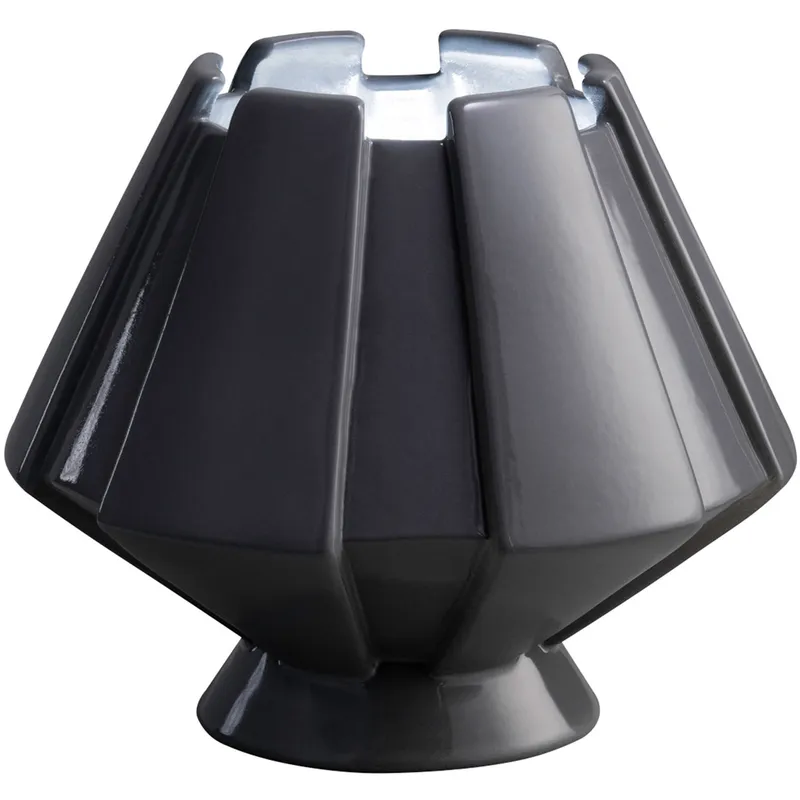 Portable 7 inch 60 watt Gloss Gray Table Lamp Portable Light