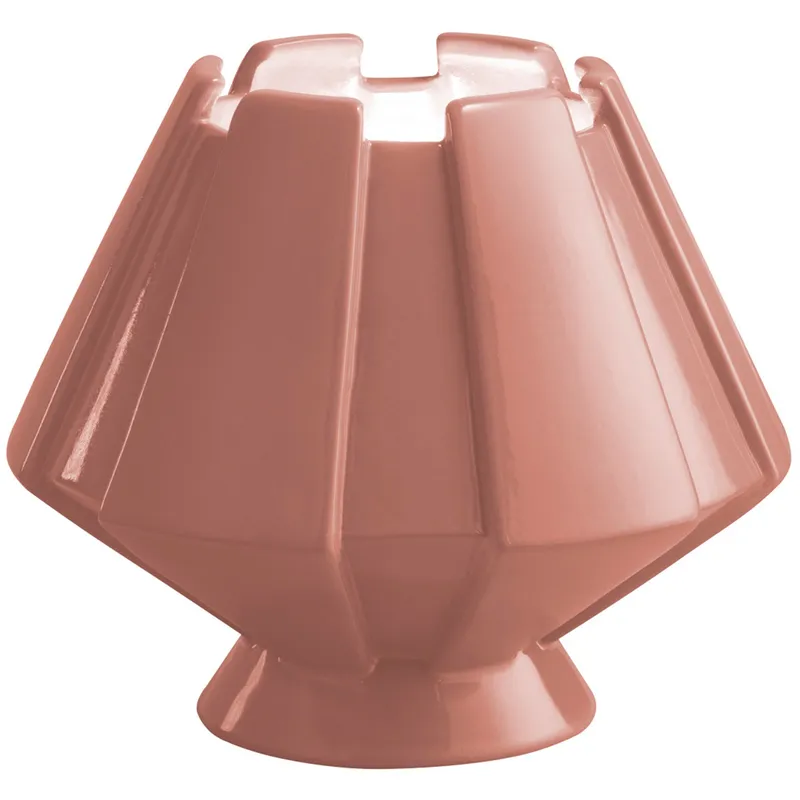 Portable 7 inch 9 watt Gloss Blush Table Lamp Portable Light