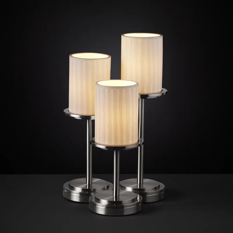 Limoges 16 inch 60 watt Dark Bronze Table Lamp Portable Light in Waves, Incandescent