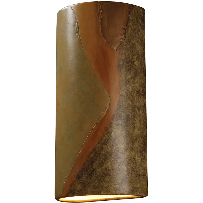 Ambiance Cylinder Wall Sconce Wall Light in Bisque, Really Big