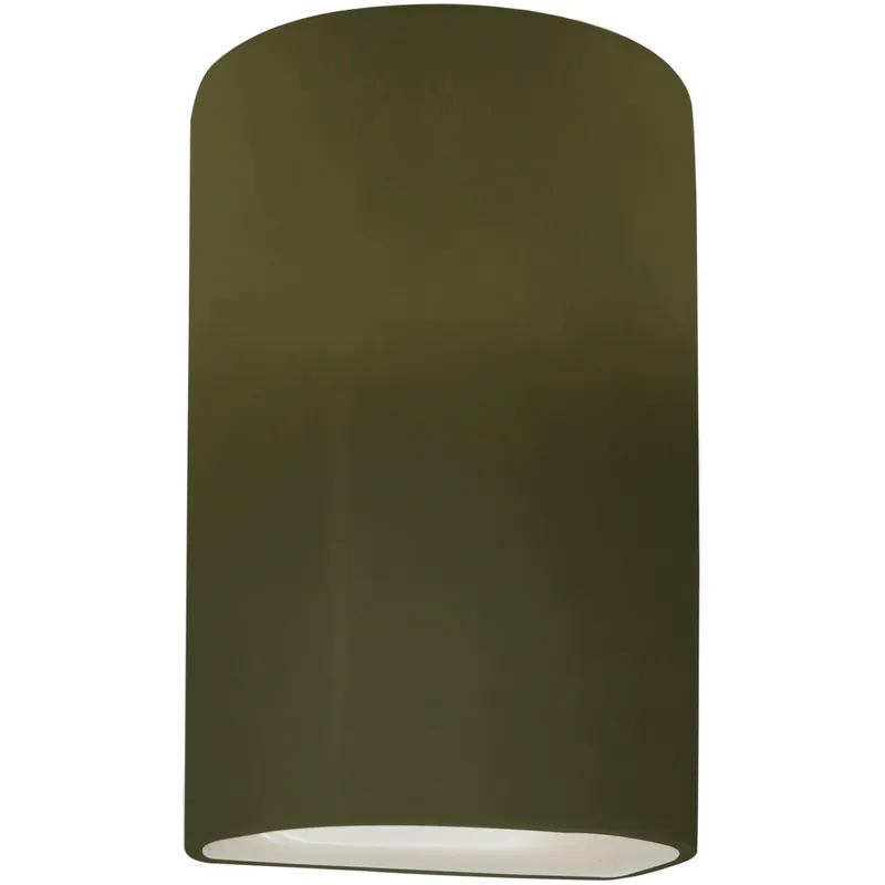 Ambiance 1 Light 5.75 inch Matte Green Wall Sconce Wall Light