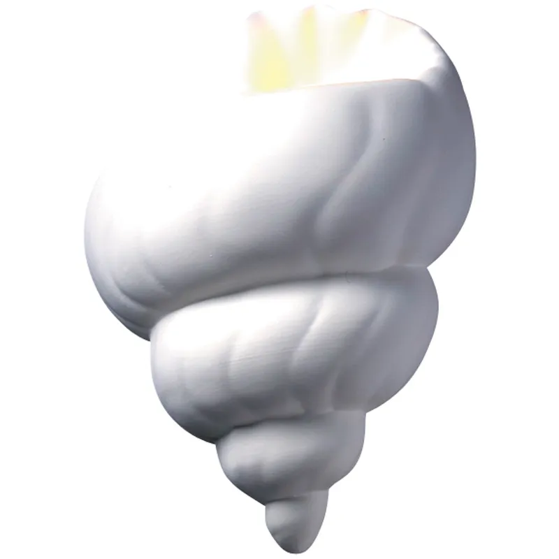 Ambiance Conch Shell LED 10.5 inch Bisque Wall Sconce Wall Light