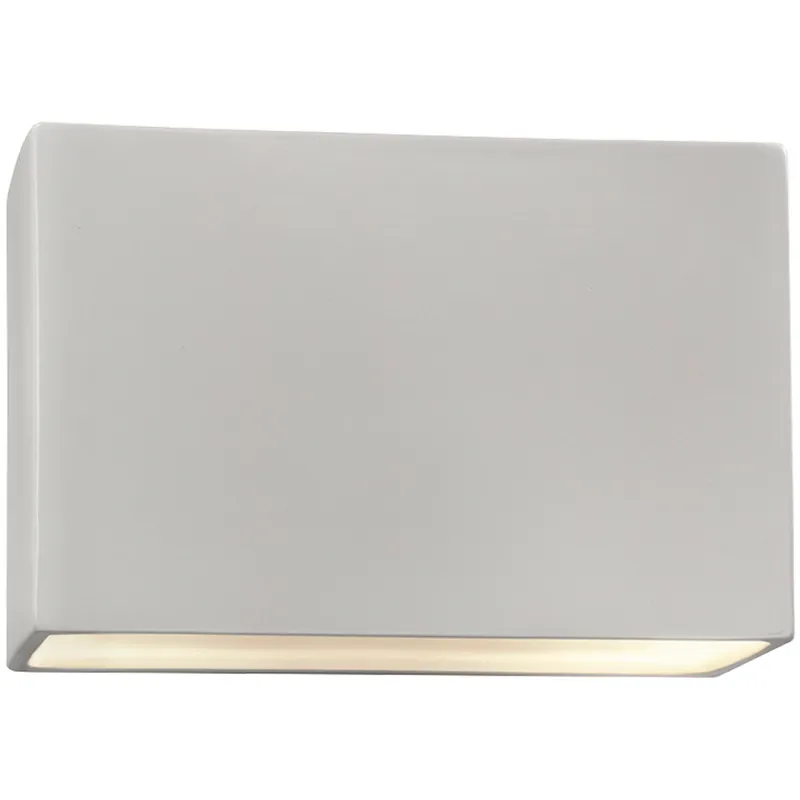 Ambiance LED 12 inch Brushed Nickel ADA Wall Sconce Wall Light